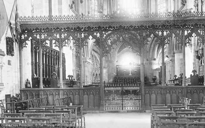 Photo of Tewkesbury, Abbey Interior 1893