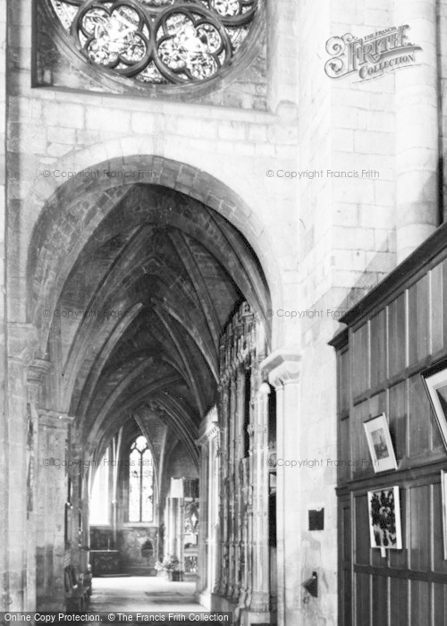 Photo of Tewkesbury, Abbey, Interior c.1960