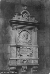 Abbey, Mrs Craik's Memorial 1891, Tewkesbury