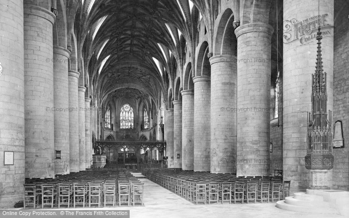 Photo of Tewkesbury, Abbey, Nave East 1893