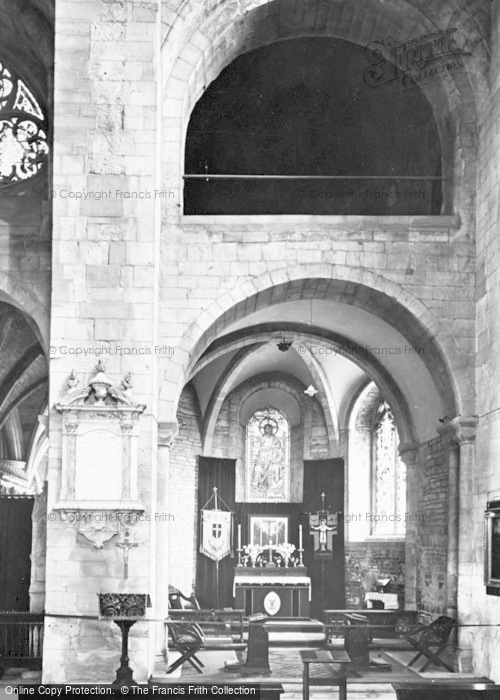 Photo of Tewkesbury, Abbey, Norman Chapel 1923
