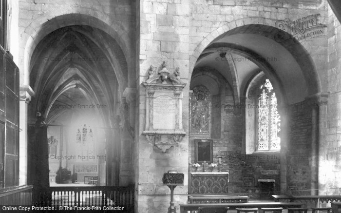 Photo of Tewkesbury, Abbey, Norman Chapel 1937