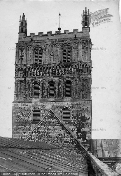 Photo of Tewkesbury, Abbey, Norman Tower 1893