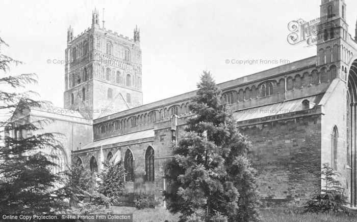 Photo of Tewkesbury, Abbey, North West 1891
