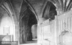 Abbey, South Choir Ambulatory 1891, Tewkesbury