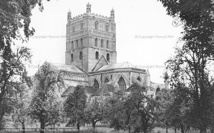 Photo of Tewkesbury, Abbey, South East c.1955