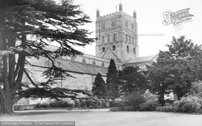 Photo of Tewkesbury, Abbey, South West c.1955