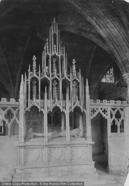 Photo of Tewkesbury, Abbey, Tomb Of Sir Guy De Bryan 1891