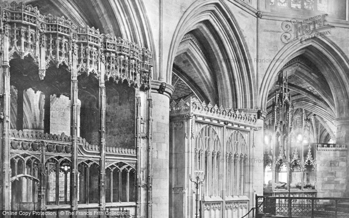 Photo of Tewkesbury, Abbey, Tombs In Choir 1891