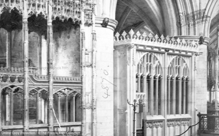 Photo of Tewkesbury, Abbey, Tombs In Choir c.1869