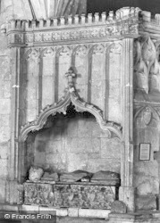 Abbey, Unknown Tomb c.1955, Tewkesbury