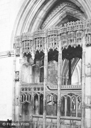 Abbey, Warwick Chapel 1891, Tewkesbury