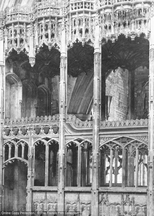 Photo of Tewkesbury, Abbey, Warwick Chapel c.1869