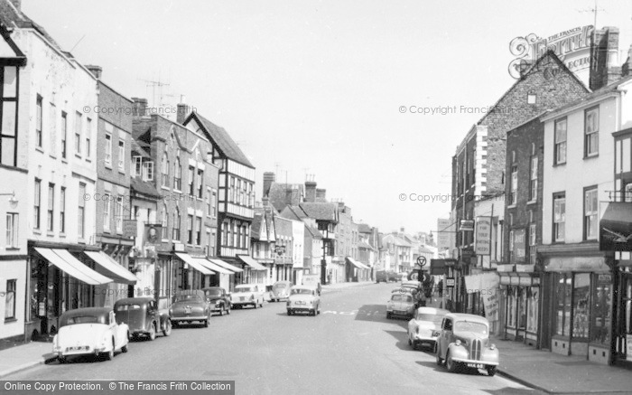 Photo of Tewkesbury, Barton Street c.1960