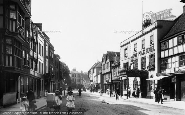 Photo of Tewkesbury, Church Street 1907