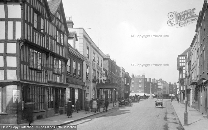 Photo of Tewkesbury, Church Street 1923