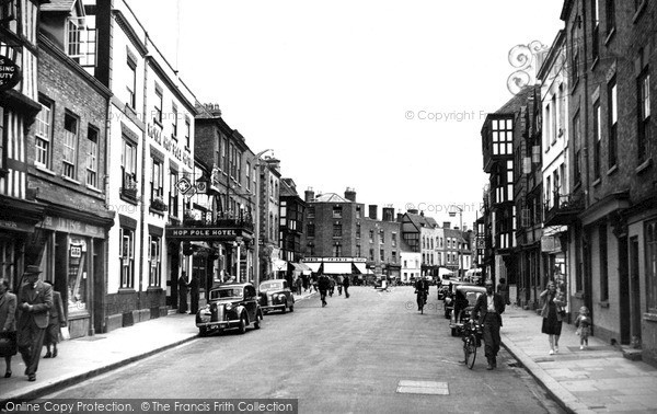 Photo of Tewkesbury, Church Street c.1955