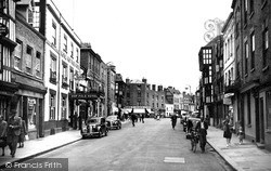 Church Street c.1955, Tewkesbury