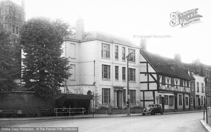 Photo of Tewkesbury, Church Street c.1955