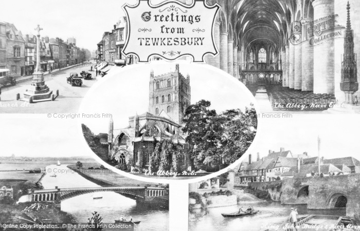 Photo of Tewkesbury, Composite c.1960