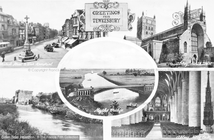 Photo of Tewkesbury, Composite c.1960