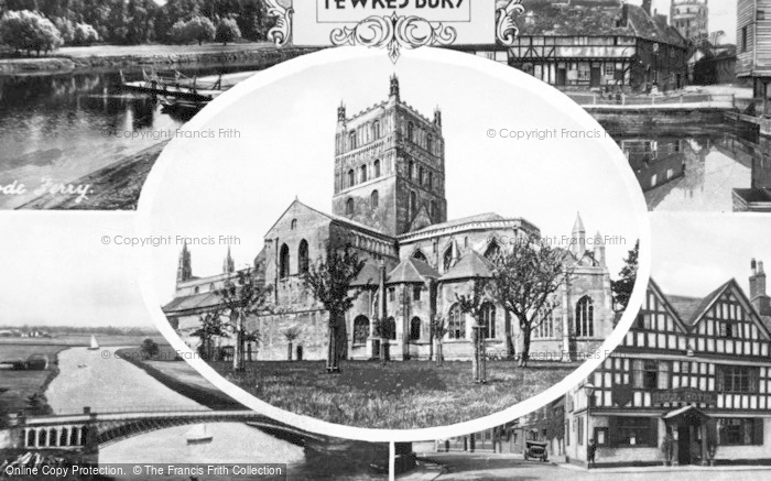 Photo of Tewkesbury, Composite c.1960