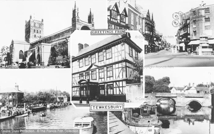 Photo of Tewkesbury, Composite c.1965