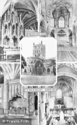 Composite, The Abbey c.1955, Tewkesbury
