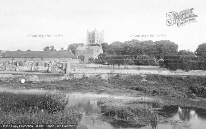 Photo of Tewkesbury, From The Ham 1891