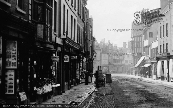 Photo of Tewkesbury, High Street 1891