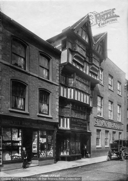 Photo of Tewkesbury, High Street 1891