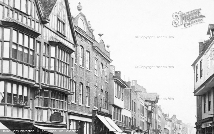 Photo of Tewkesbury, High Street c.1869