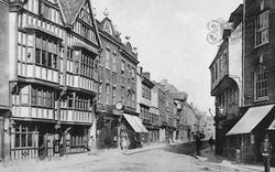 High Street c.1875, Tewkesbury