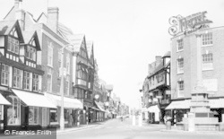 High Street c.1960, Tewkesbury