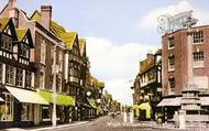 High Street c.1960, Tewkesbury