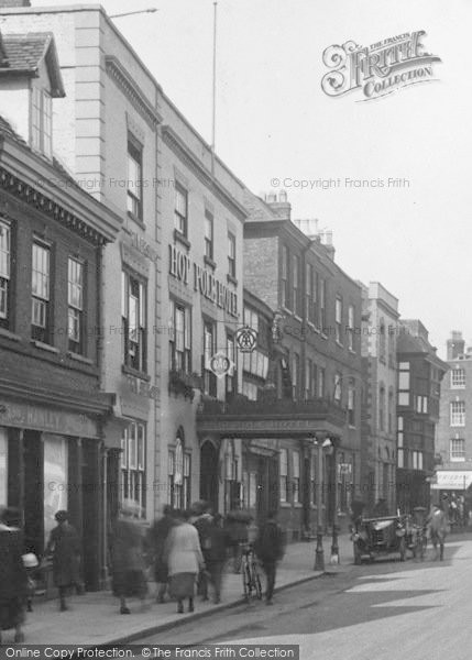 Photo of Tewkesbury, Hop Pole Hotel, Church Street 1923