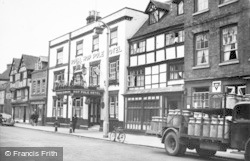 Hop Pole Hotel, Church Street c.1955, Tewkesbury