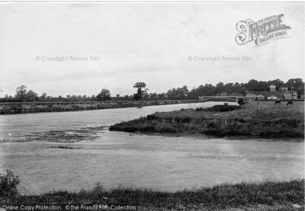 Photo of Tewkesbury, Junction Of The Severn And Avon 1907