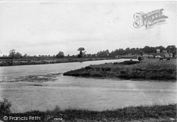 Junction Of The Severn And Avon 1907, Tewkesbury