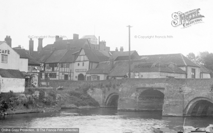 Photo of Tewkesbury, King John's Bridge 1937