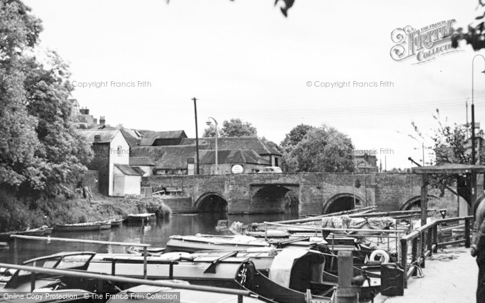 Photo of Tewkesbury, King John's Bridge c.1955