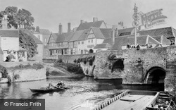King John's Bridge, River Avon 1907, Tewkesbury