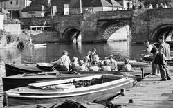 Leisure Boat On The Thames c.1960, Tewkesbury