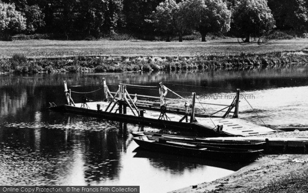 Photo of Tewkesbury, Lower Lode Ferry 1899