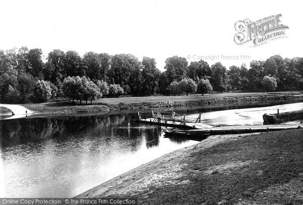 Photo of Tewkesbury, Lower Lode Ferry And River Severn 1899