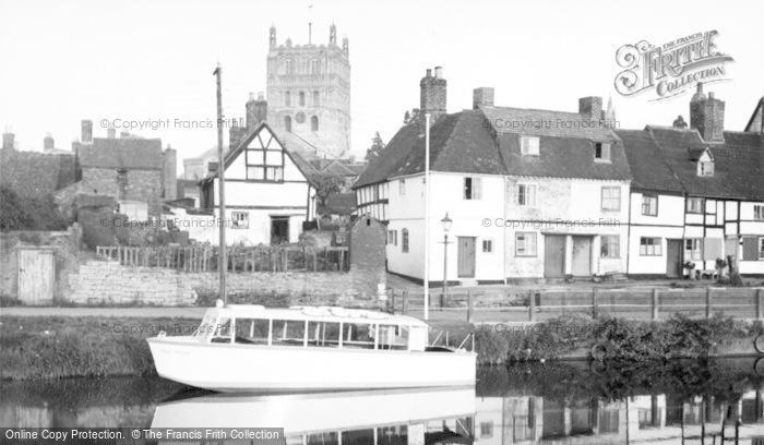 Photo of Tewkesbury, Mill Bank c.1960