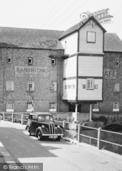 Mill Bank, The Mill c.1960, Tewkesbury