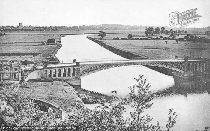 Photo of Tewkesbury, Mythe Bridge c.1890