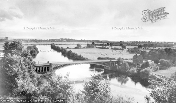 Photo of Tewkesbury, Mythe Bridge c.1955