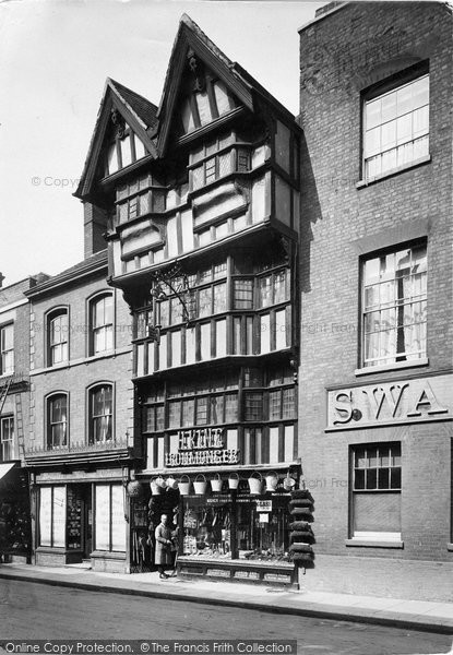 Photo of Tewkesbury, Old House, High Street 1923